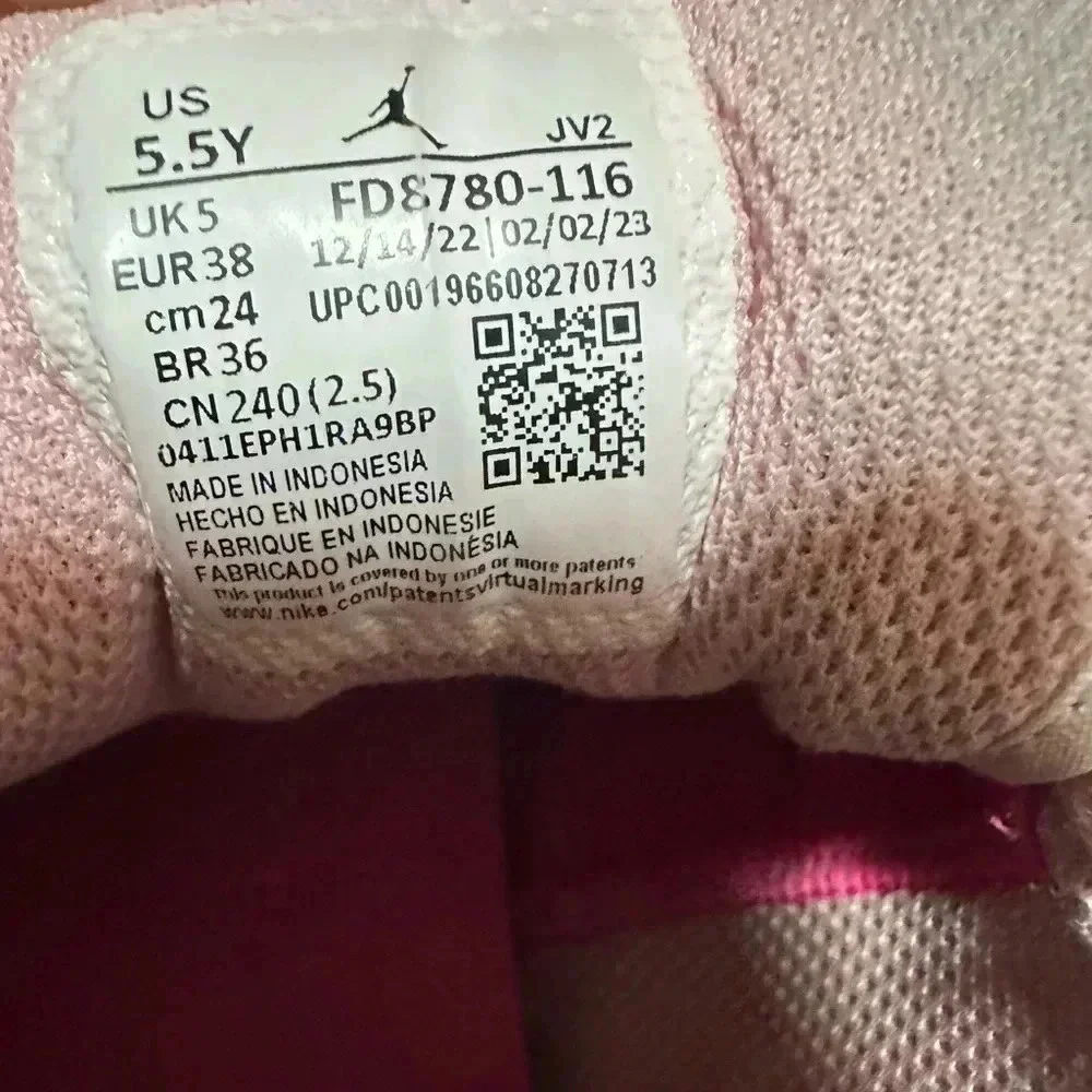 Nike Air Jordan 1 Retro Mid Fierce Pink Kids Girls (FD8780-116)